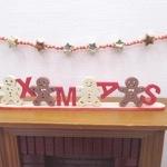 Dolls House Christmas Garland Red Gold 1:12th Scale Xmas Decoration
