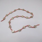 Dolls House Christmas Garland Red Gold 1:12th Scale Xmas Decoration