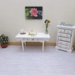 Dolls House Perfume Bottles Gold Colour with Necklace and Tray Miniature Accessories 1:12 Scale