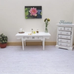 Dolls House Perfume Bottles Yellow Sunflower Theme with Miniature Necklace and Tray 1:12th Scale