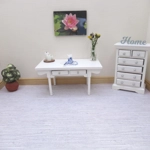 Dolls House Dressing Table Set 3 Necklaces with Tray and Tissue Box Miniature Accessories 1:12 Scale