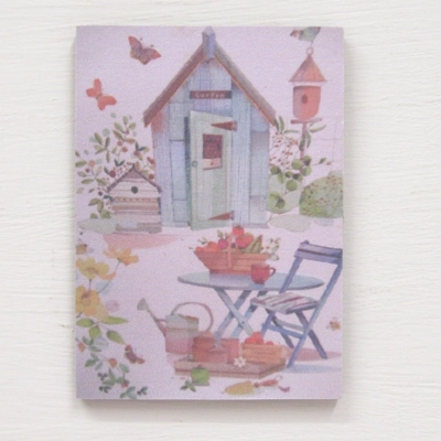 Dolls House Picture Cottage Garden Miniature Wall Decor 1:12 Scale