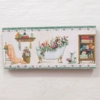 Dolls House Picture Miniature Bathroom Scene 1:12 Scale Wall Decor Accessory