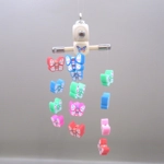 Dolls House Nursery Mobile Miniature Butterflies 1:12 Scale Children's Bedroom Decor