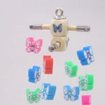 Dolls House Nursery Mobile Miniature Butterflies 1:12 Scale Children's Bedroom Decor