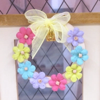 Dolls House Door Wreath 1:12th Scale Miniature Decoration