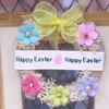 Dolls House Happy Easter Wreath Miniature Decoration 1:12th Scale