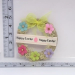 Dolls House Happy Easter Wreath Miniature Decoration 1:12th Scale