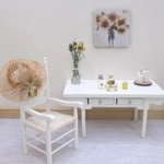 Dolls House Hat with Orange Ribbon and Gold Bow Miniature Clothes 1:12 Scale