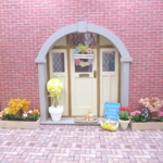 Dolls House Happy Easter Wreath Miniature Decoration 1:12th Scale