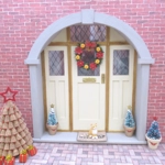Dolls House Christmas Wreath Fruit and Flowers Miniature Door Decoration 1:12 Scale