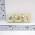 Dolls House Coat Rack Hooks Winnie the Pooh Miniature Nursery Clothes Robe Towel Rail 1:12 Scale