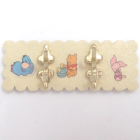 Dolls House Coat Rack Hooks Winnie the Pooh Miniature Nursery Clothes Robe Towel Rail 1:12 Scale