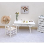 Dolls House Hat with Orange Ribbon and Gold Bow Miniature Clothes 1:12 Scale