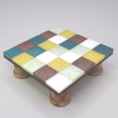 Dolls House Table Tiled Low Coffee Occasional Miniature Furniture 1:12 Scale
