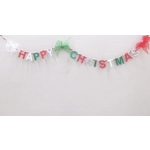 Dolls House Happy Christmas Garland Miniature Decoration 1:12 Scale