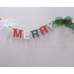 Dolls House Merry Christmas Garland Miniature Decoration 1:12 Scale