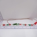 Dolls House Merry Christmas Garland Miniature Decoration 1:12 Scale