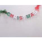 Dolls House Merry Christmas Garland Miniature Decoration 1:12 Scale