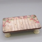 Dolls House Table Low Coffee Occasional 7.5cm x 5cm Miniature Furniture 1:12 Scale