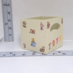 Dolls House Toy Box Crate Winnie the Pooh Theme Miniature Nursery Playroom Accessory 1:12 Scale