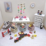 Dolls House Nursery Mobile Miniature Tropical Fish 1:12 Scale Children's Bedroom Decor