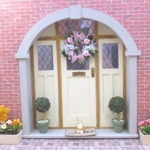 Dolls House Topiary Trees in Green Terracotta Pots Handmade 1:12th Scale Miniature Garden