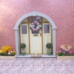 Dolls House Topiary Trees in Green Terracotta Pots Handmade 1:12th Scale Miniature Garden