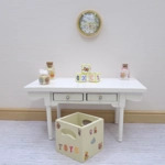 Dolls House Nursery Clock Winnie the Pooh Love Nature Miniature Wall Decor 1:12th Scale