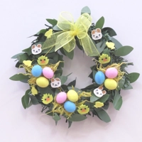 Miniature Easter Egg Wreath Dolls House Door Decoration 1:..