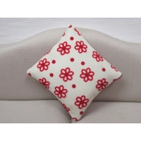 Dolls House Cushion Miniature Throw Pillow Handmade Lounge..