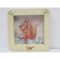 1:12 Scale Nursery Picture Peter Rabbit Squirrel Nutkin Dolls House Miniature Decor