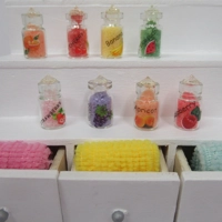 Dolls House Bathroom Bottle Jar Choice of Colour 1:12th Sc..