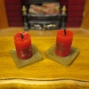 Dolls House Christmas Candles Xmas Decoration Miniatures 1:12 Scale