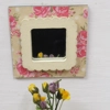 Dolls House Miniature Mirror Hand Painted and Decorated Square Mirror 1:12 Scale