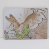 Dolls House Peter Rabbit Nursery Picture set on wood 1:12 Scale