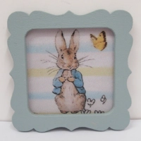 Dolls House Nursery Picture Peter Rabbit Framed Miniature 1:12 Scale Accessory