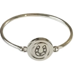 HorseShoe Charm Horse Bracelet Equestrian Western Bangle Fashion Jewelry Women