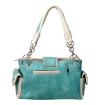 Western Butterfly Handbag Buckle Concealed Carry Purse Bag