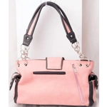 Western Butterfly Handbag Buckle Concealed Carry Purse Bag