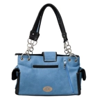 Western Butterfly Handbag Buckle Concealed Carry Purse Bag