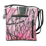 Camo Camouflage Buckle Concealed Carry Bag Crossbody Handbag