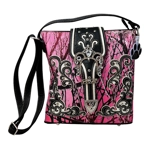 Camo Camouflage Buckle Concealed Carry Bag Crossbody Handbag