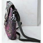 Camo Camouflage Buckle Concealed Carry Bag Crossbody Handbag