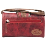 Western Style Wallet Cowgirl Buckle Crossbody Wristlet Clutch Country Trifold Women