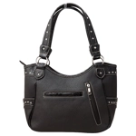 Western Turquoise Cross Laser Cut Concealed Carry Handbag and Wallet