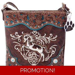 Western Horse Handbag Equest..