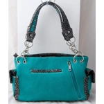 Sugar Skull Roses Day of the Dead Western Shoulder Bag Conceal Carry