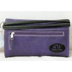 Western Owl Art Heart Crossbody Wristlet Clutch Wallet Small Purse