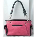 Western Colorful Owl Purse Art Hearts Concealed Carry Shoulder Handbag